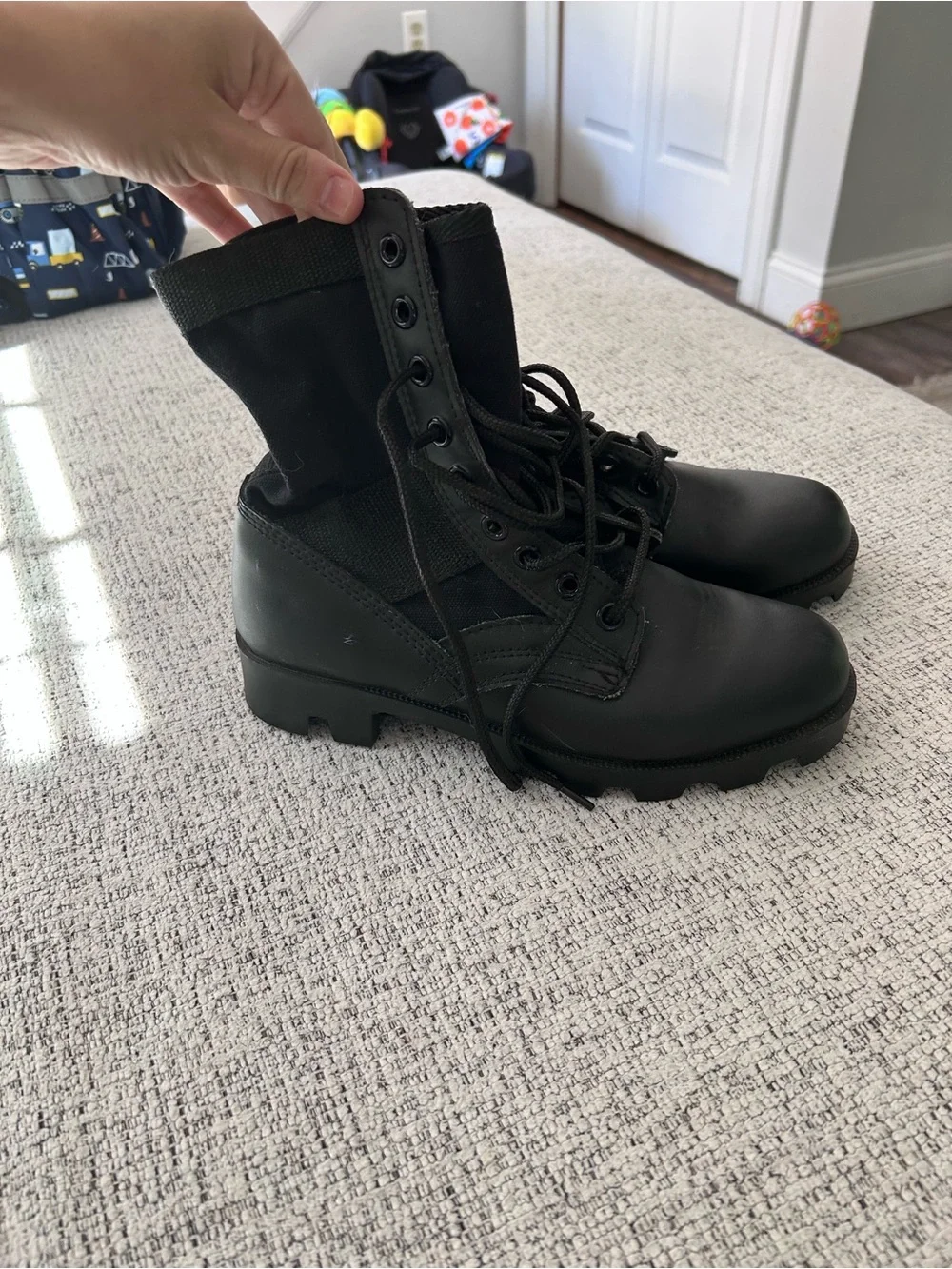 Rothco Black Tactical Lace-Up Combat Boots